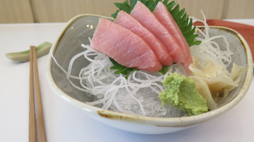 Con un sashimi como éste, ¿quién se resiste?