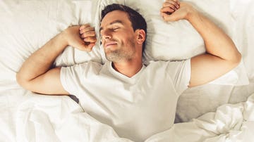 Hombre durmiendo