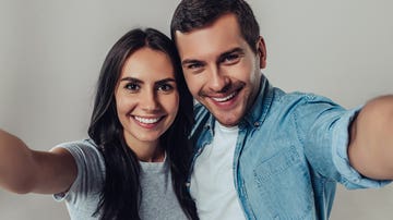 Selfie en pareja