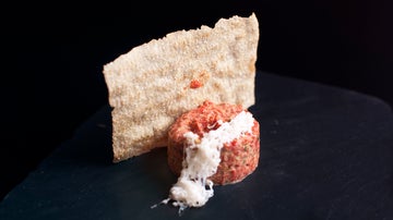 Tartar de tomate, en versión de La Tasquita.