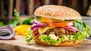 Cómo preparar una hamburguesa sana