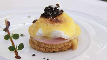 Los huevos del brunch del Intercontinental.
