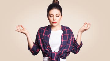 Mujer zen
