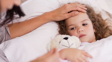 Niña enferma