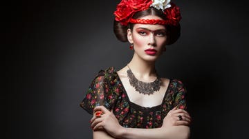 Estética a lo Frida Kahlo