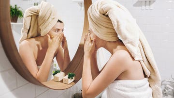 Exfoliando el rostro